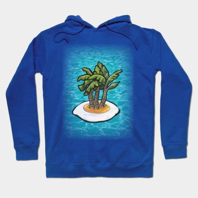 Egg Island Hoodie by at1102Studio